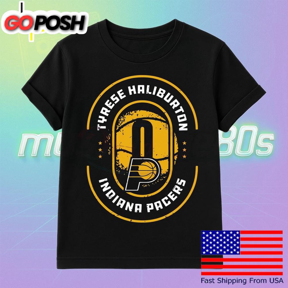 Tyrese Haliburton Indiana Pacers Basketball Imprint T Shirt