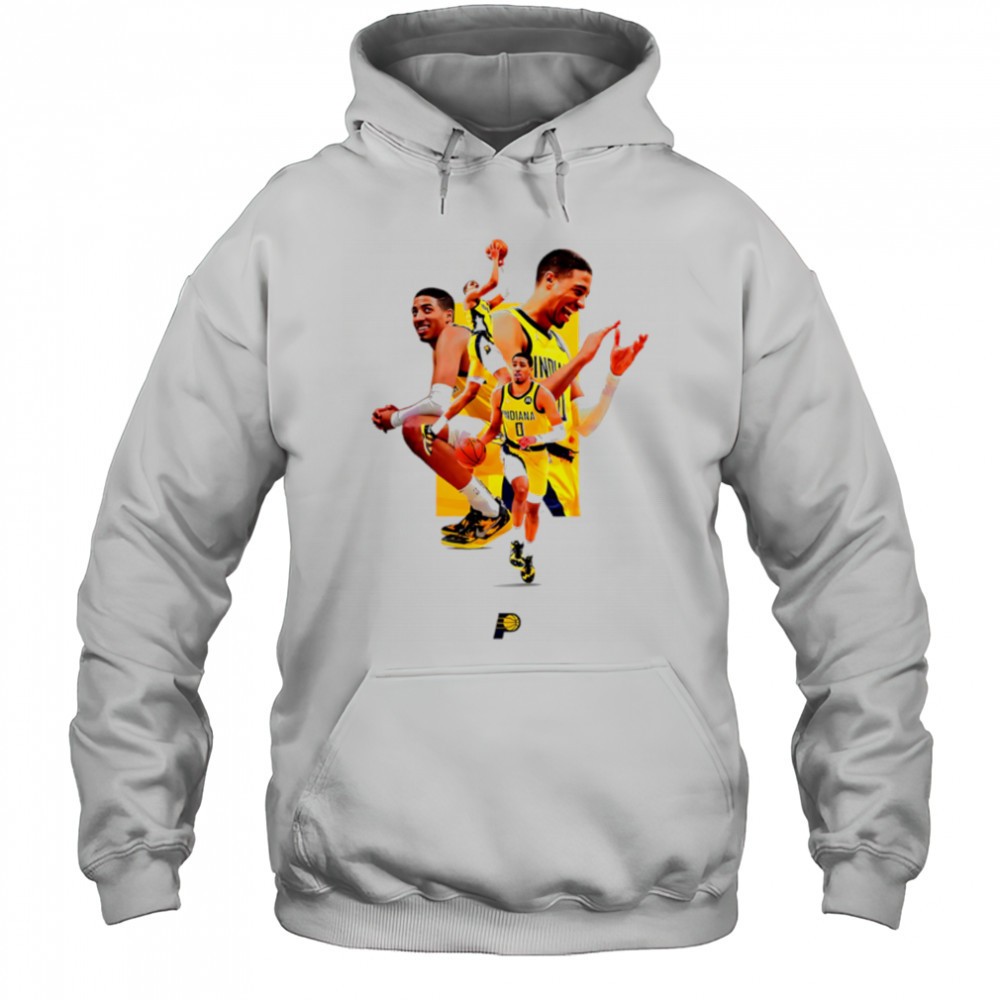 Tyrese Haliburton Indiana Pacers Superstar Collage Nba 2025 Finals Tribute shirt