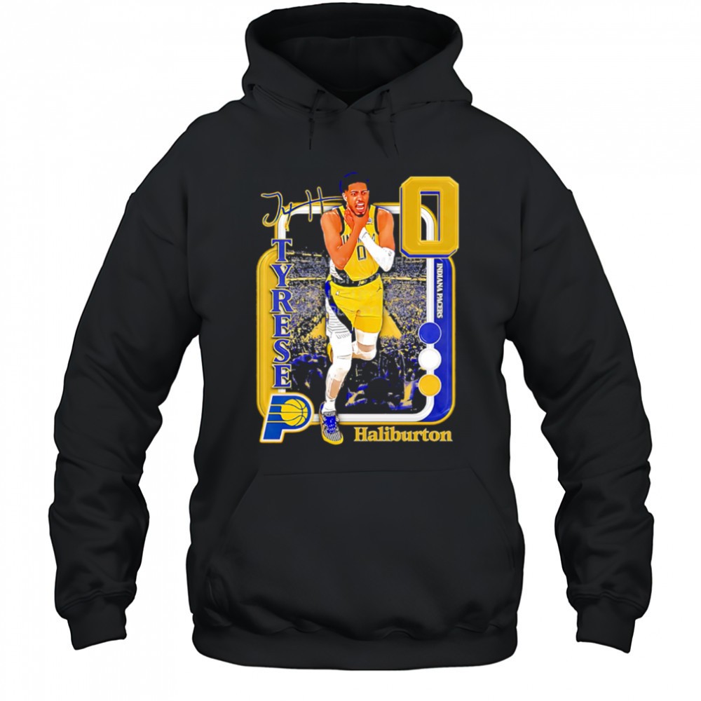 Tyrese Haliburton NBA Finals 2025 Card-Tyrese shirt