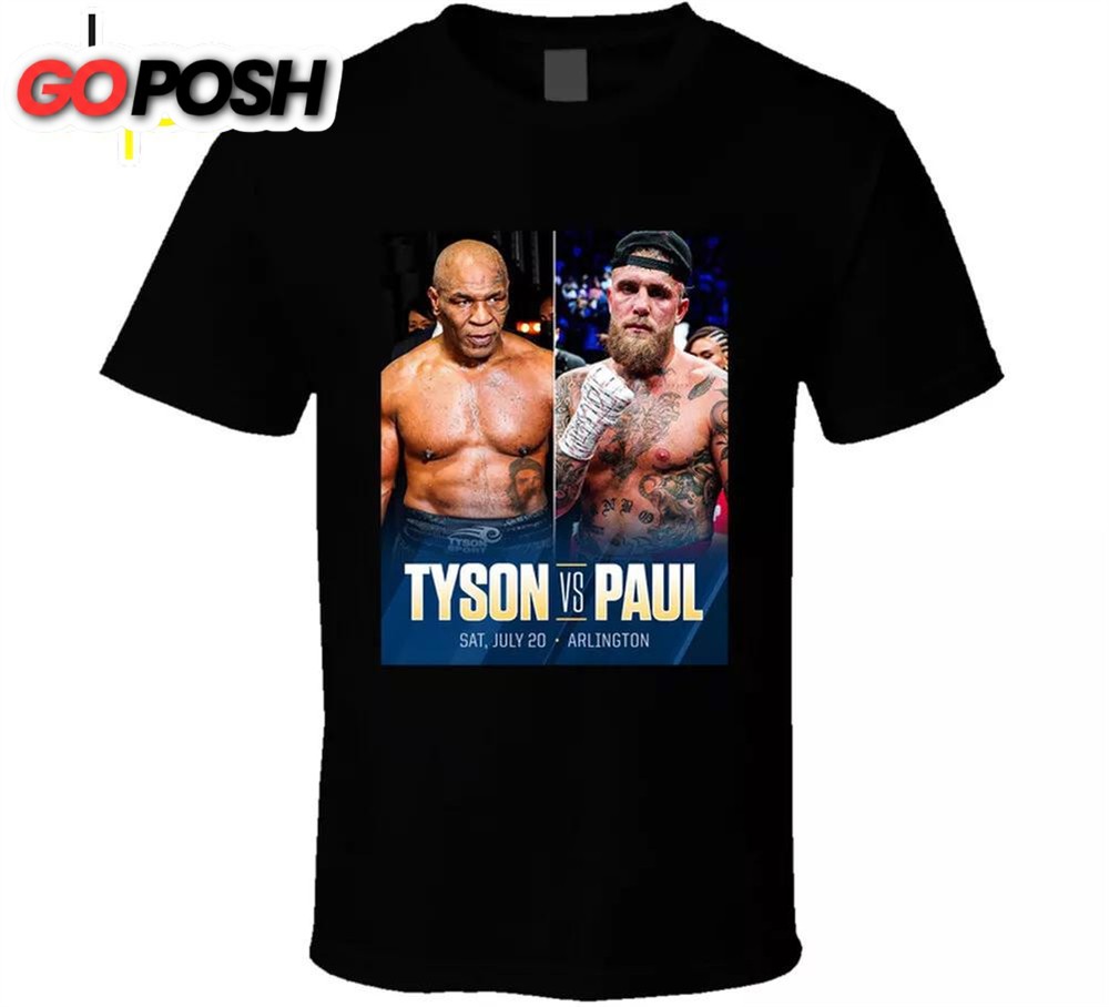 Tyson Vs Paul Boxing Match T Shirt