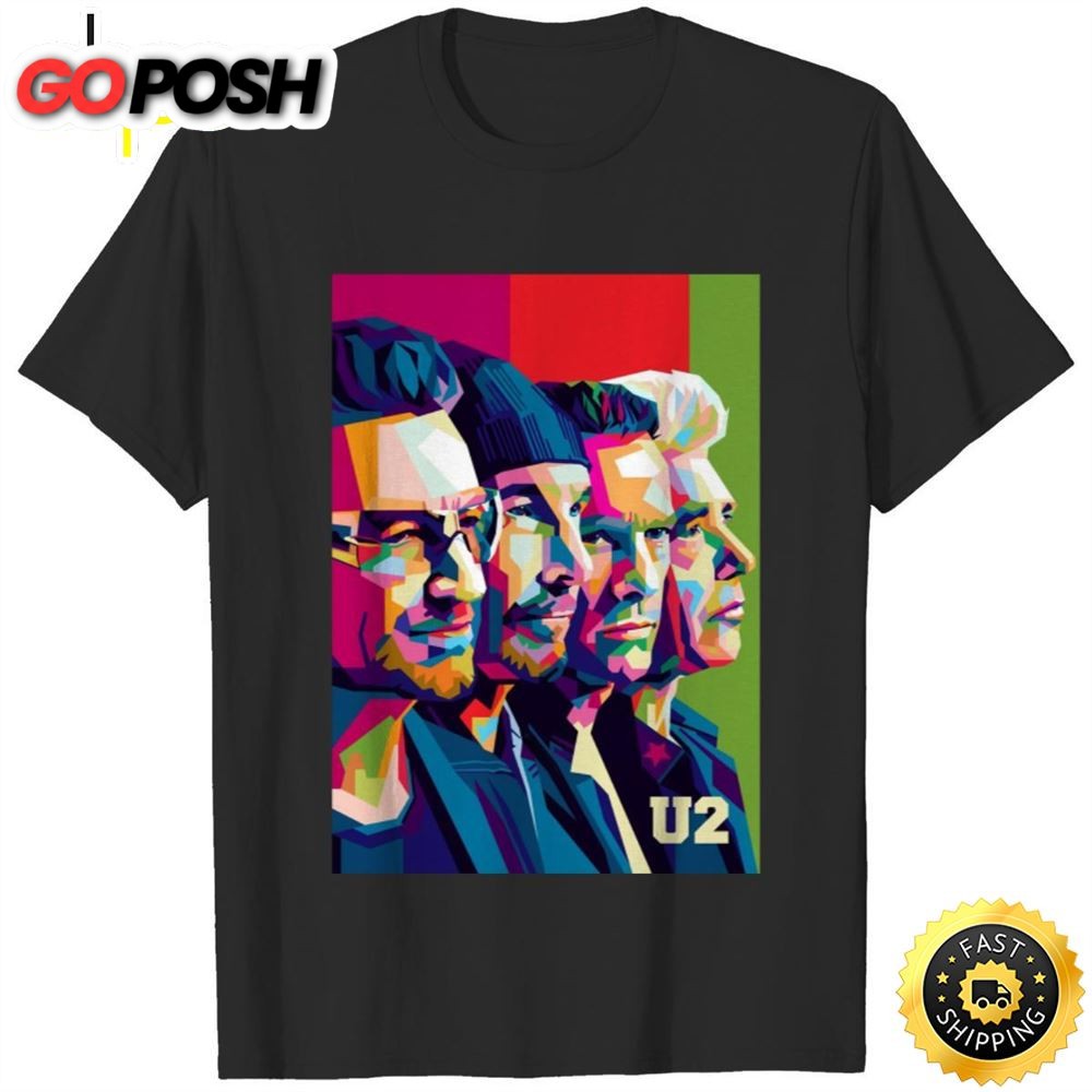 U2 Band Tshirt Designed & Sold By Breaker Company Company Shirt