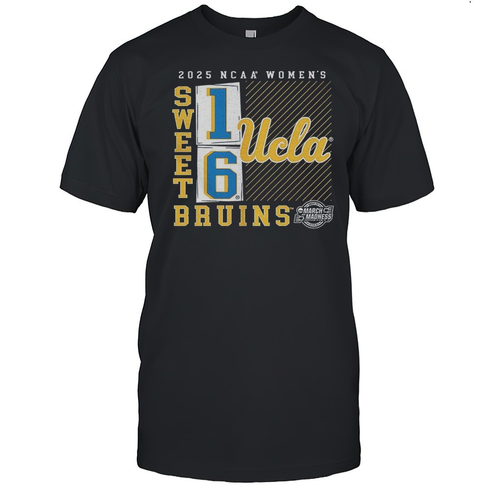 ucla-bruin-2025-ncaa-womens-basketball-tournament-march-madness-sweet-16-no-look-12x4ech4 UCLA Bruin 2025 NCAA Womens Basketball Tournament March Madness Sweet 16 No Look Pass Shirt