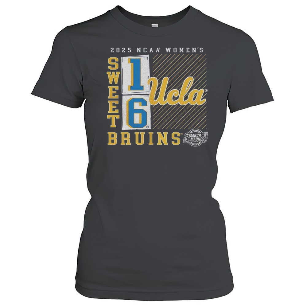 ucla-bruin-2025-ncaa-womens-basketball-tournament-march-madness-sweet-16-no-look-12x4ech4 UCLA Bruin 2025 NCAA Womens Basketball Tournament March Madness Sweet 16 No Look Pass Shirt