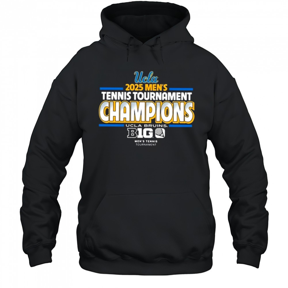 UCLA Bruins 2025 Mens Tennis Tournament Champions T-Shirt