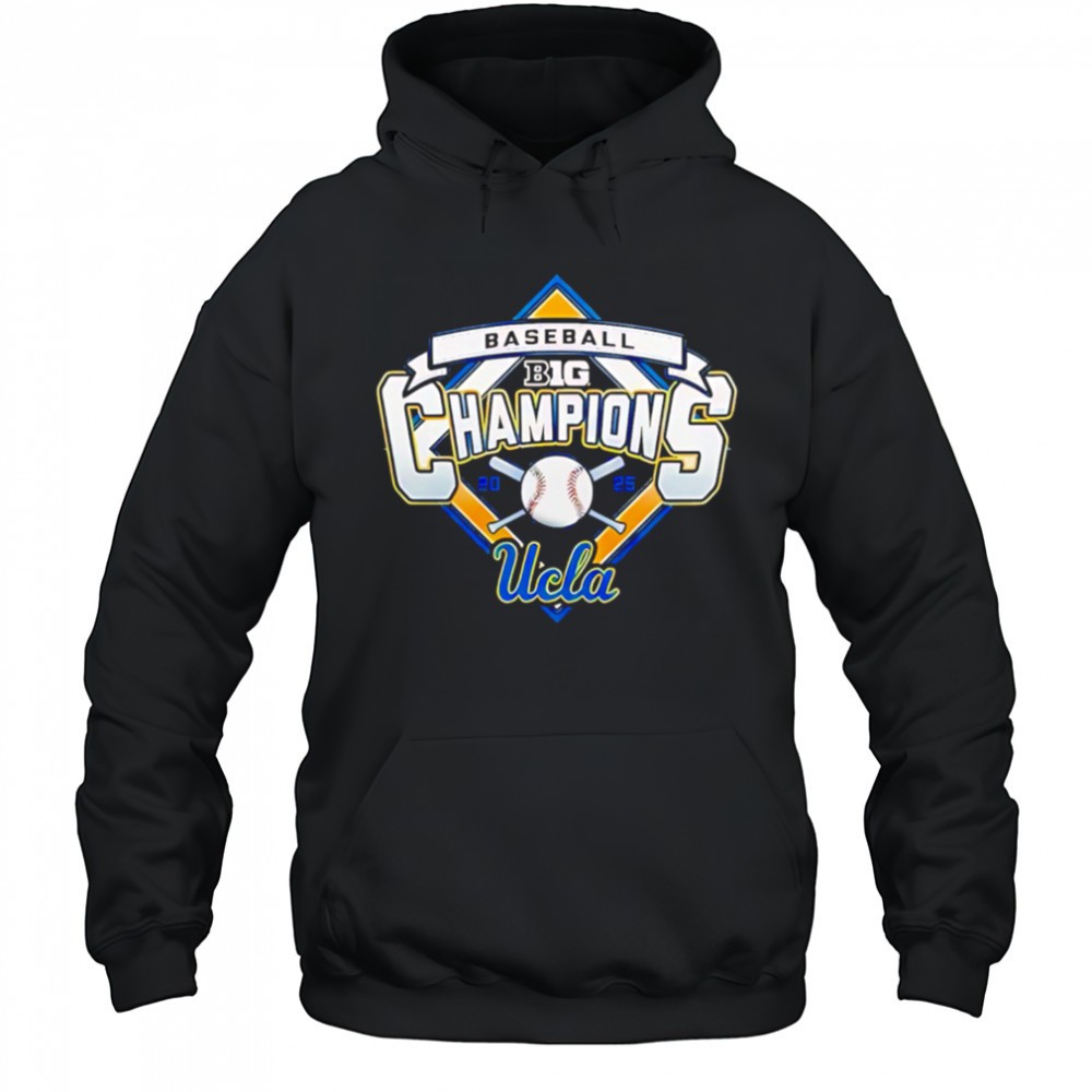 UCLA Bruins Baseball Big Ten Regular Season Champions 2025 shirt