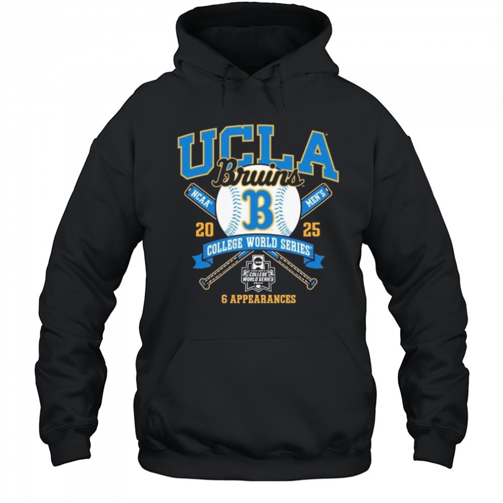 UCLA Bruins College World Series Bound 2025 6 Appearances Shirt