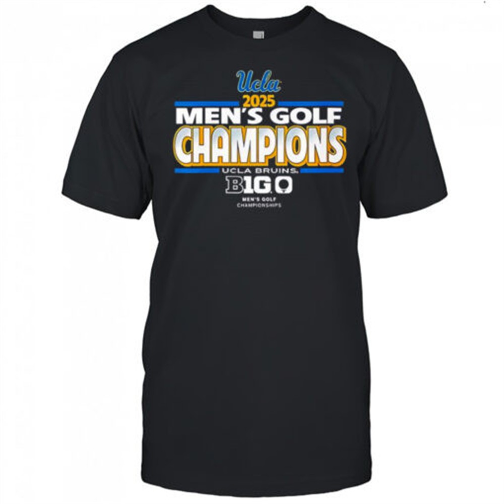 ucla-bruins-mens-golf-big-ten-champs-2025-tournament-t-shirt-iiv093ex UCLA Bruins Mens Golf Big Ten Champs 2025 Tournament T-Shirt
