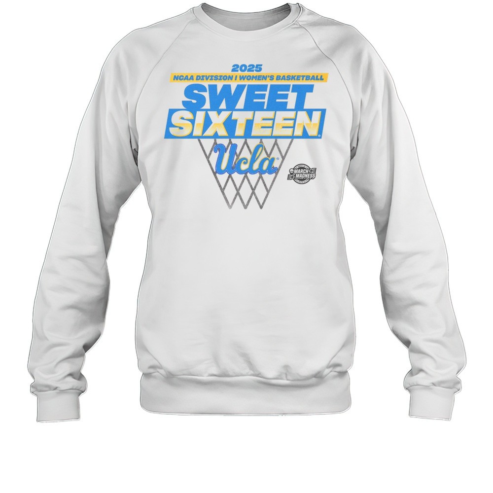 UCLA Bruins NCAA Division I Mens Basketball Sweet Sixteen March Madness Traditional 2025 T-shirt