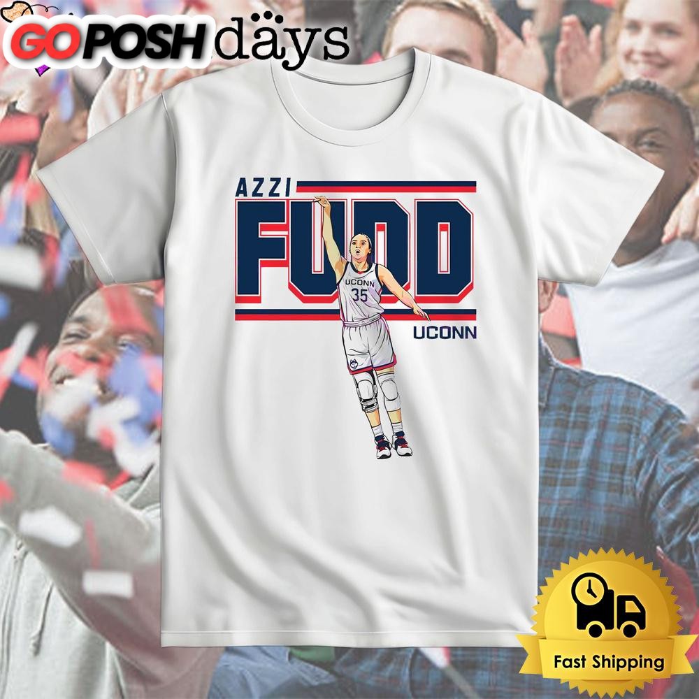 Uconn Huskies 35 Azzi Fudd Womens Basketball T Shirt