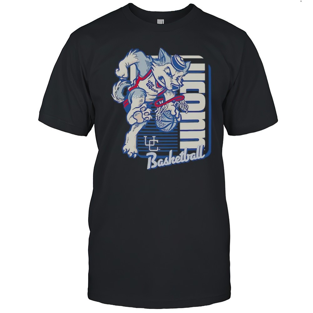 uconn-huskies-basketball-mascot-dunk-shirt-0n77fb2j UConn Huskies Basketball Mascot Dunk Shirt