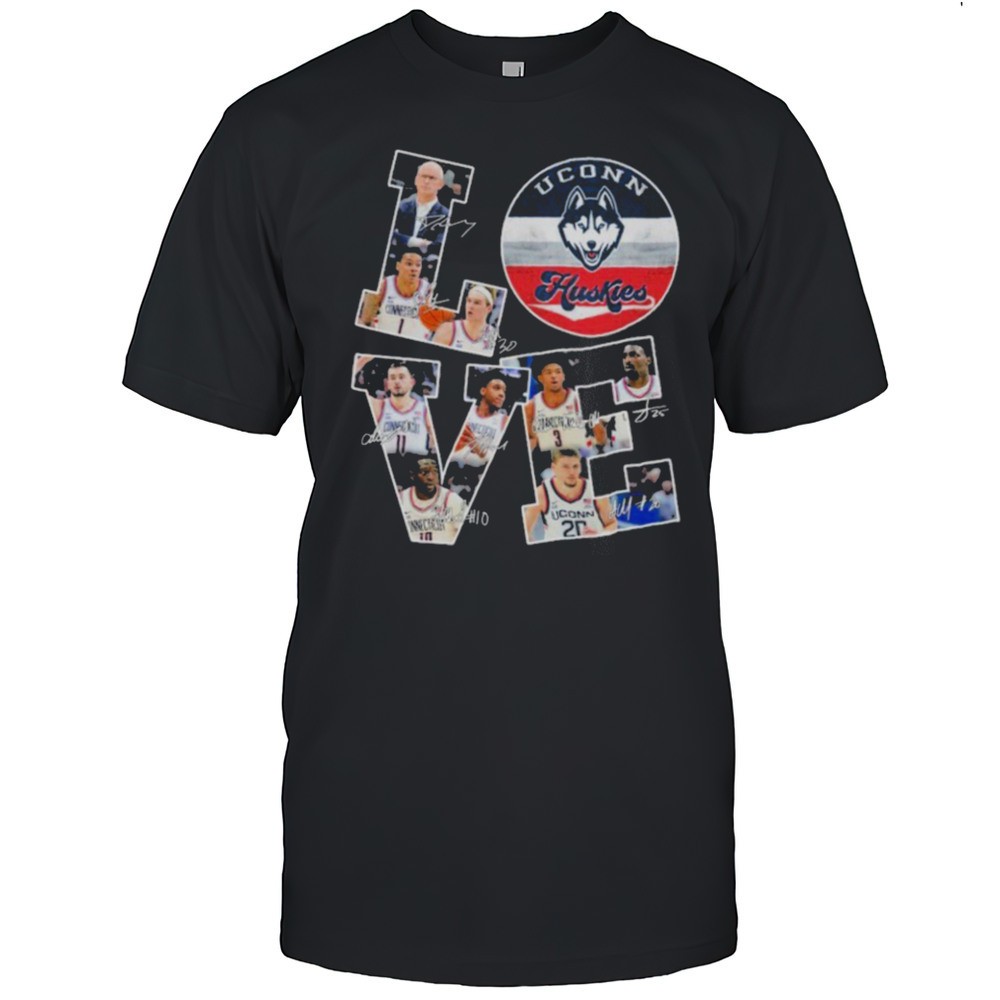 uconn-huskies-love-signatures-t-shirts-m5lbgidr Uconn Huskies Love Signatures T Shirts