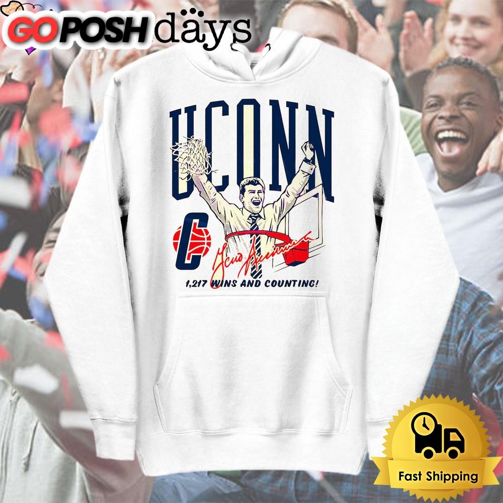 uconn-huskies-womens-basketball-geno-auriemma-1217-wins-and-counting-t-shirt-jh2xuf9i Uconn Huskies Womens Basketball Geno Auriemma 1217 Wins And Counting T Shirt