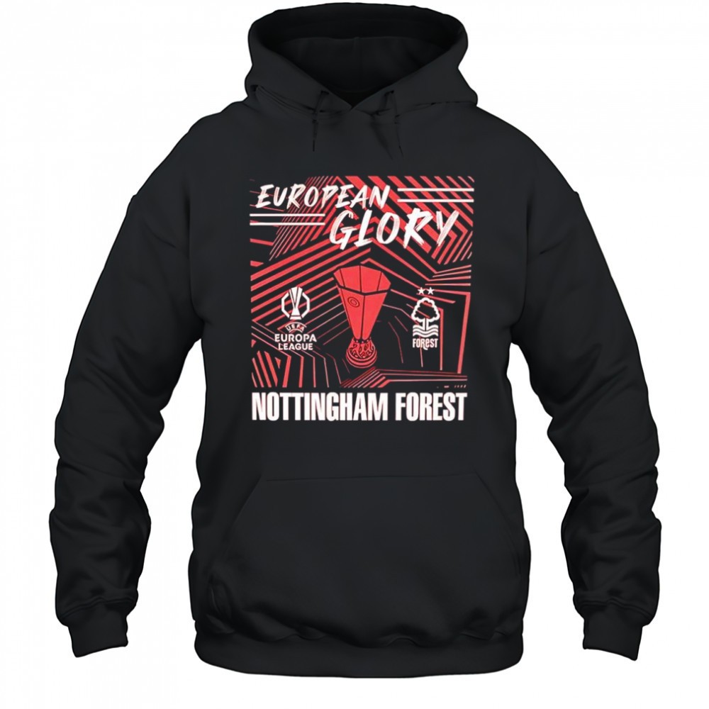 UEFA European Glory 2025 2026 Europa league nottingham forest logo shirt