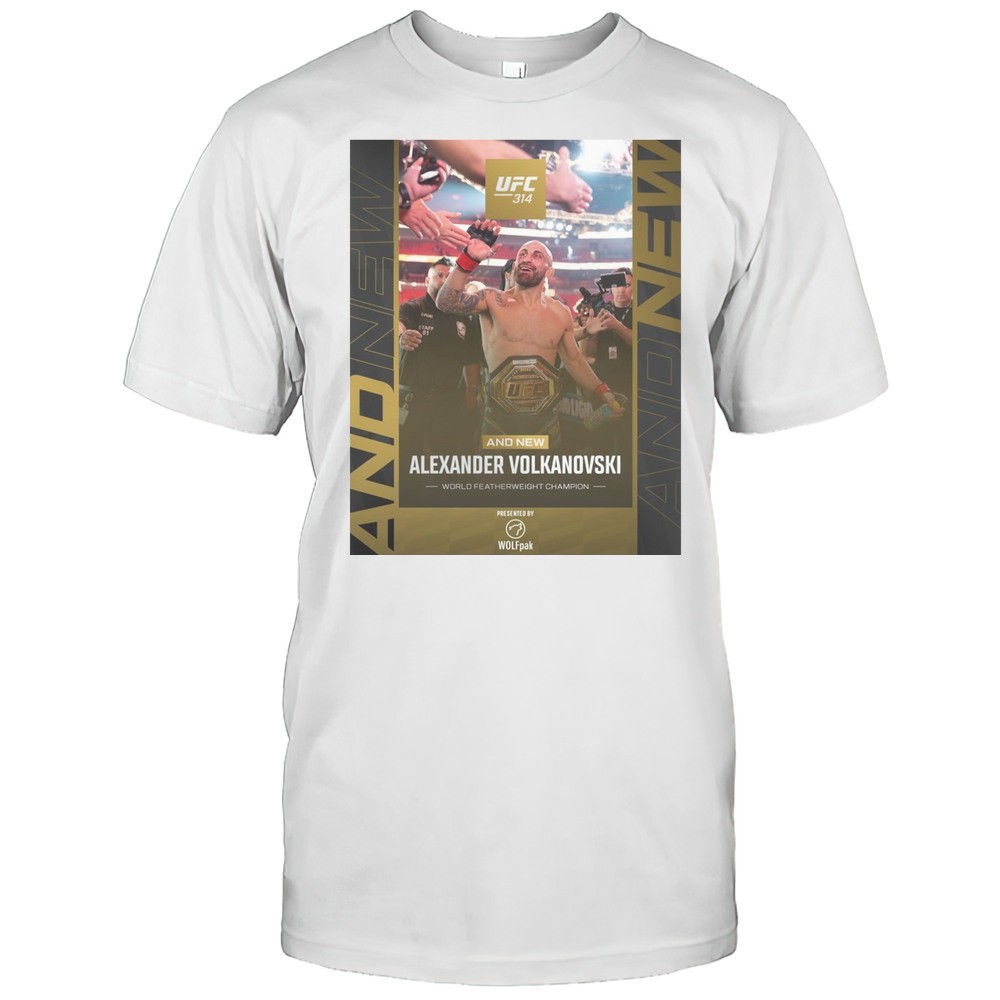 ufc-314-and-new-alexander-volkanovski-world-featherweight-champion-2025-poster-t-750h2p4i UFC 314 And New Alexander Volkanovski World Featherweight Champion 2025 Poster T-shirt