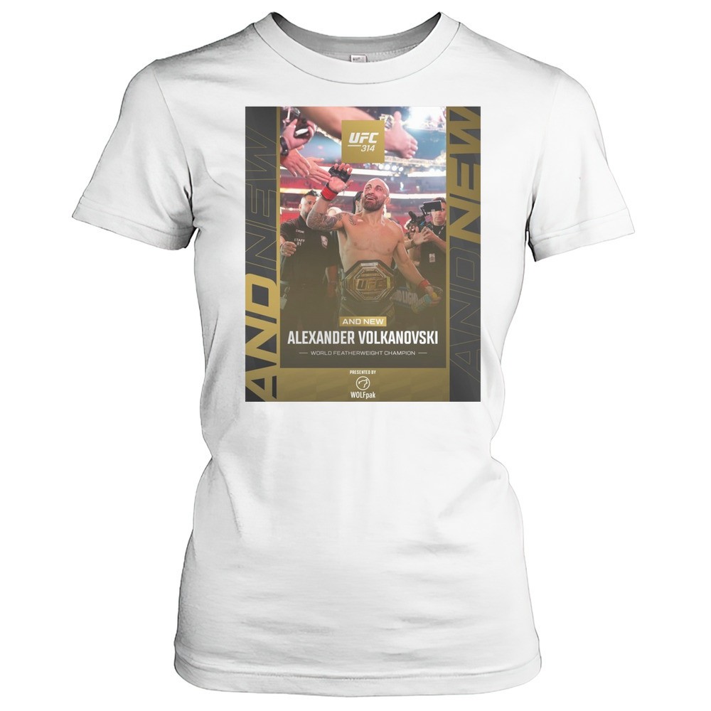ufc-314-and-new-alexander-volkanovski-world-featherweight-champion-2025-poster-t-750h2p4i UFC 314 And New Alexander Volkanovski World Featherweight Champion 2025 Poster T-shirt