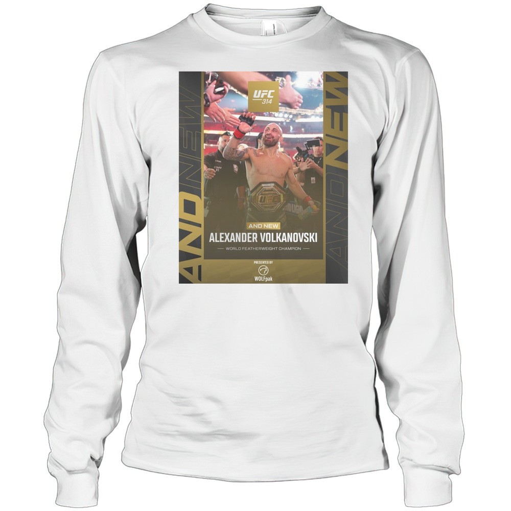 ufc-314-and-new-alexander-volkanovski-world-featherweight-champion-2025-poster-t-750h2p4i UFC 314 And New Alexander Volkanovski World Featherweight Champion 2025 Poster T-shirt