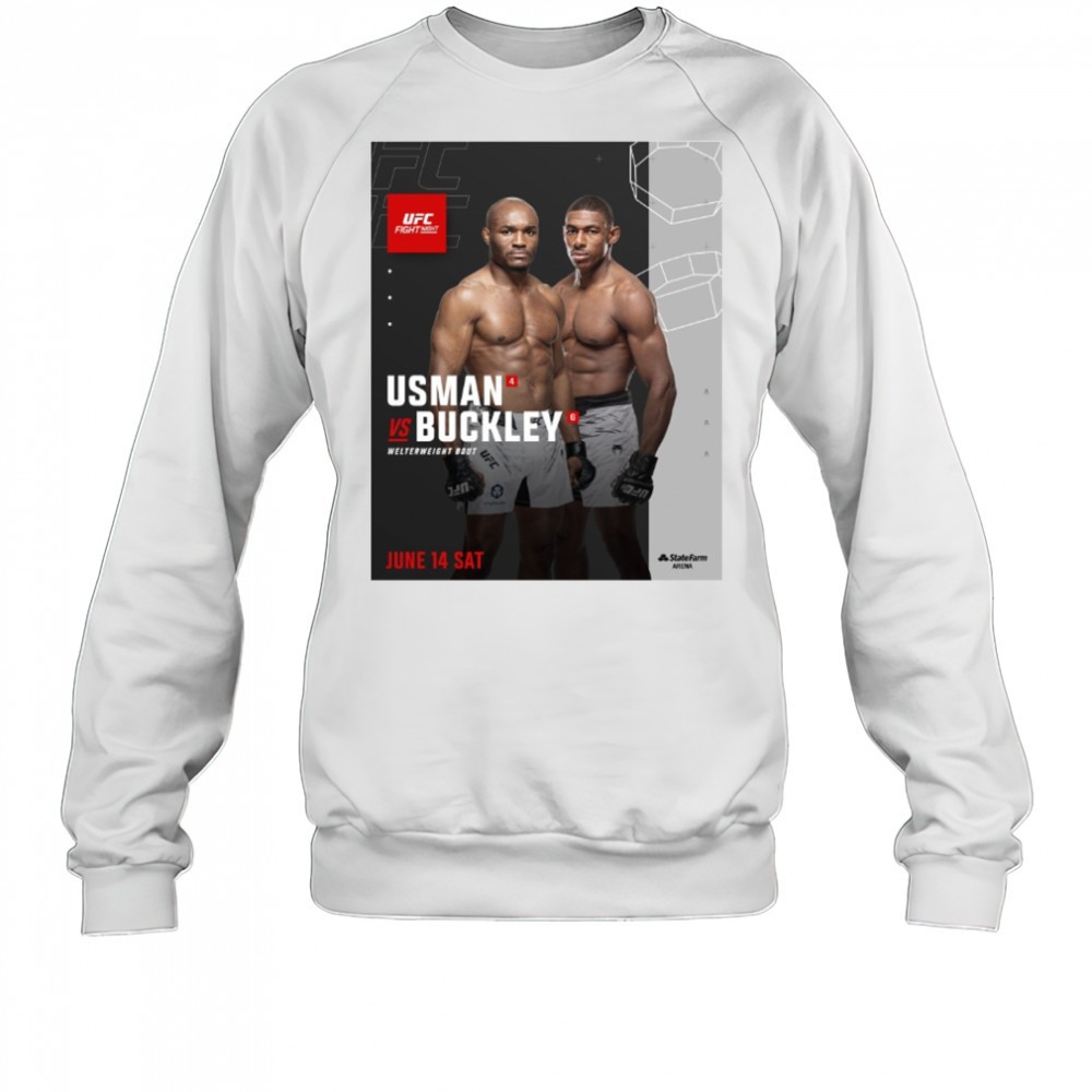 ufc-fight-night-kamaru-usman-vs-joaquin-buckley-welterweight-bout-june-14-2025-s-0eco63v4 UFC Fight Night Kamaru Usman vs Joaquin Buckley Welterweight Bout June 14 2025 Sat Poster t-shirt