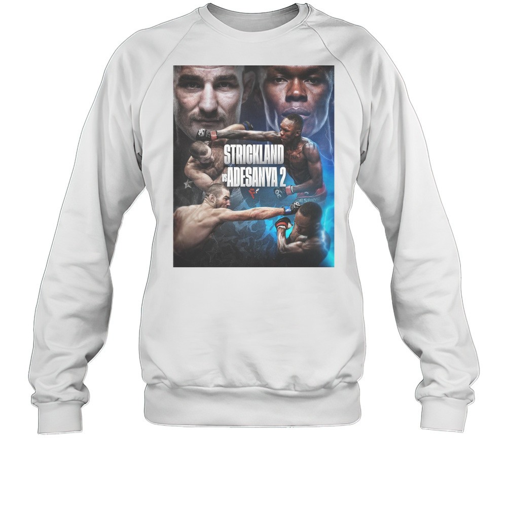 UFC Sean Strickland Vs David Goggins Full Violence Tim Welch 2025 Poster T-shirt