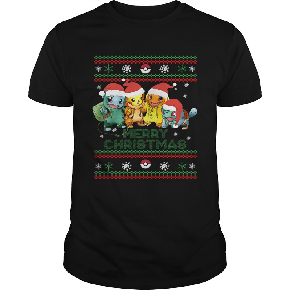 ugly-santa-pokemons-merry-christmas-shirt-laer7z3b Ugly Santa Pokemons Merry Christmas shirt