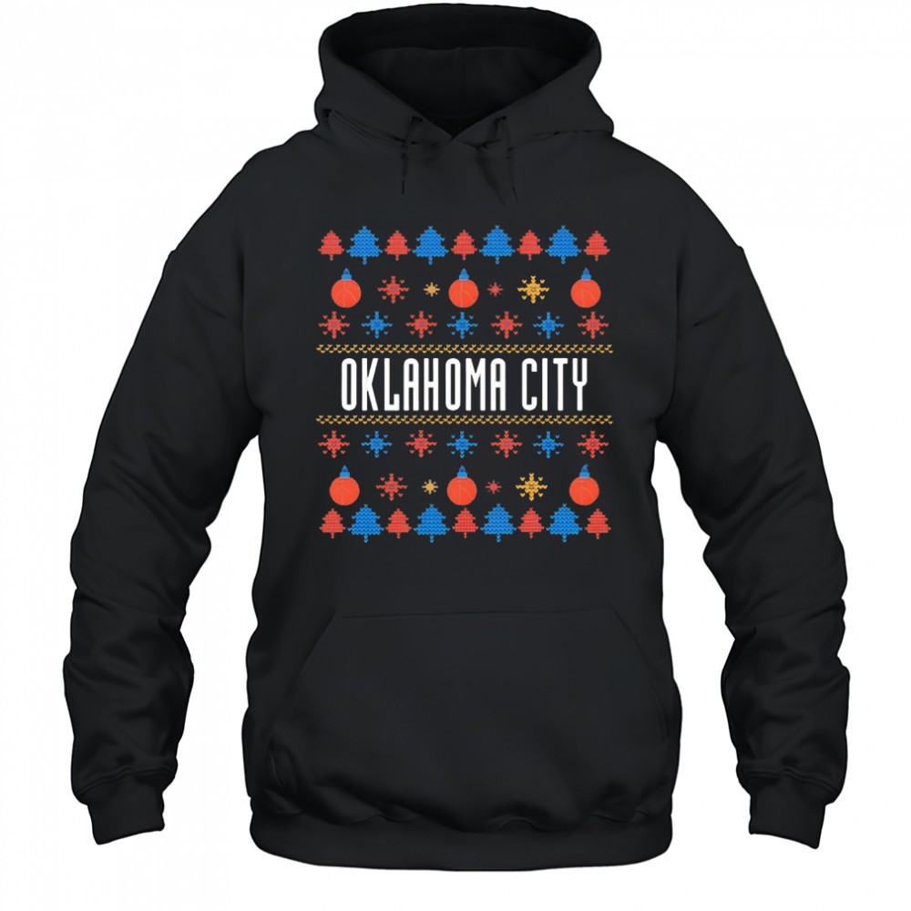 Ugly Sweater Oklahoma City Thunder Basketball NBA 2025 shirt