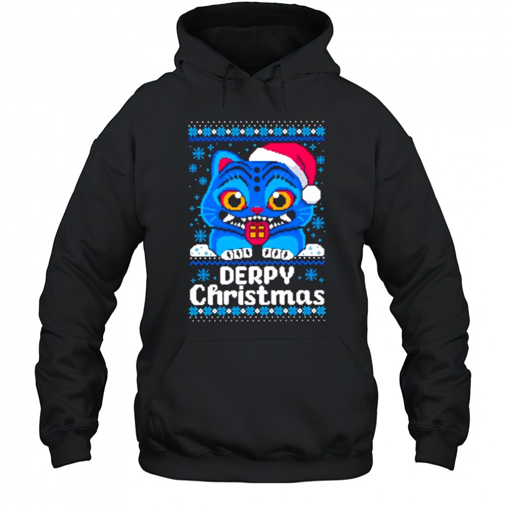 Ugly Tiger Derpy Christmas shirt