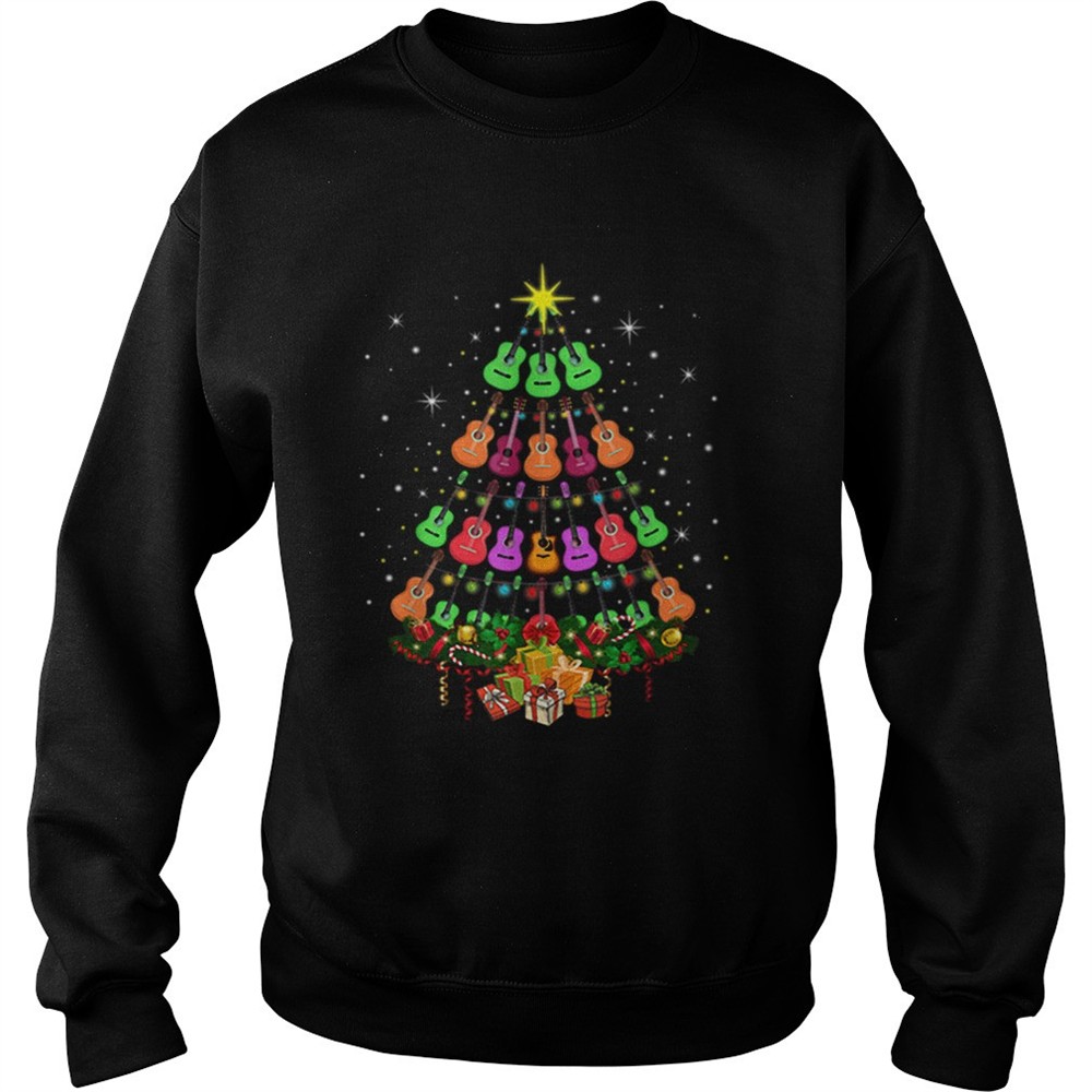 Ukulele Christmas Tree Merry Xmas shirt