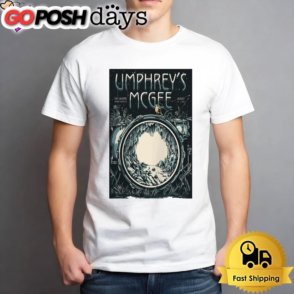 Umphrey’s McGee 2024 At The Caverns In Pelham TN Unisex T-Shirt