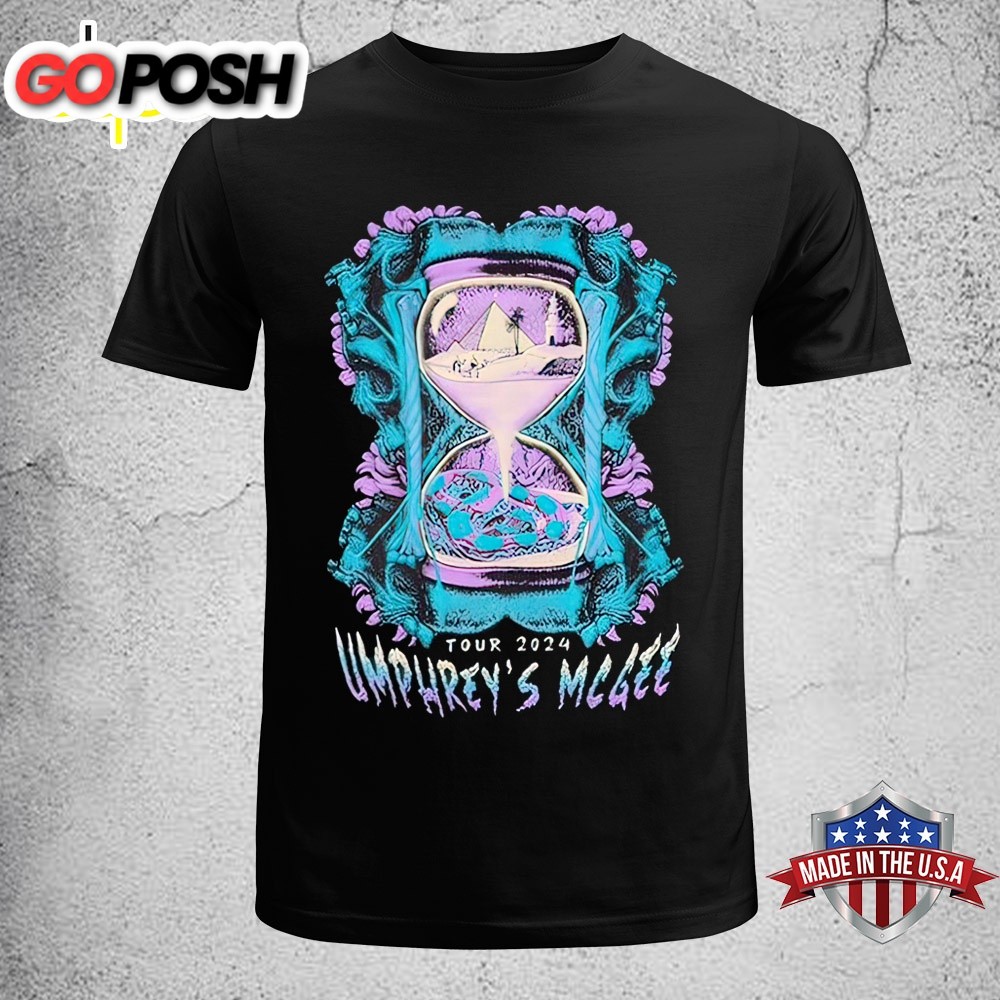 Umphreys McGee Pyramid Hourglass 2025 Music Tour Unisex T-Shirt