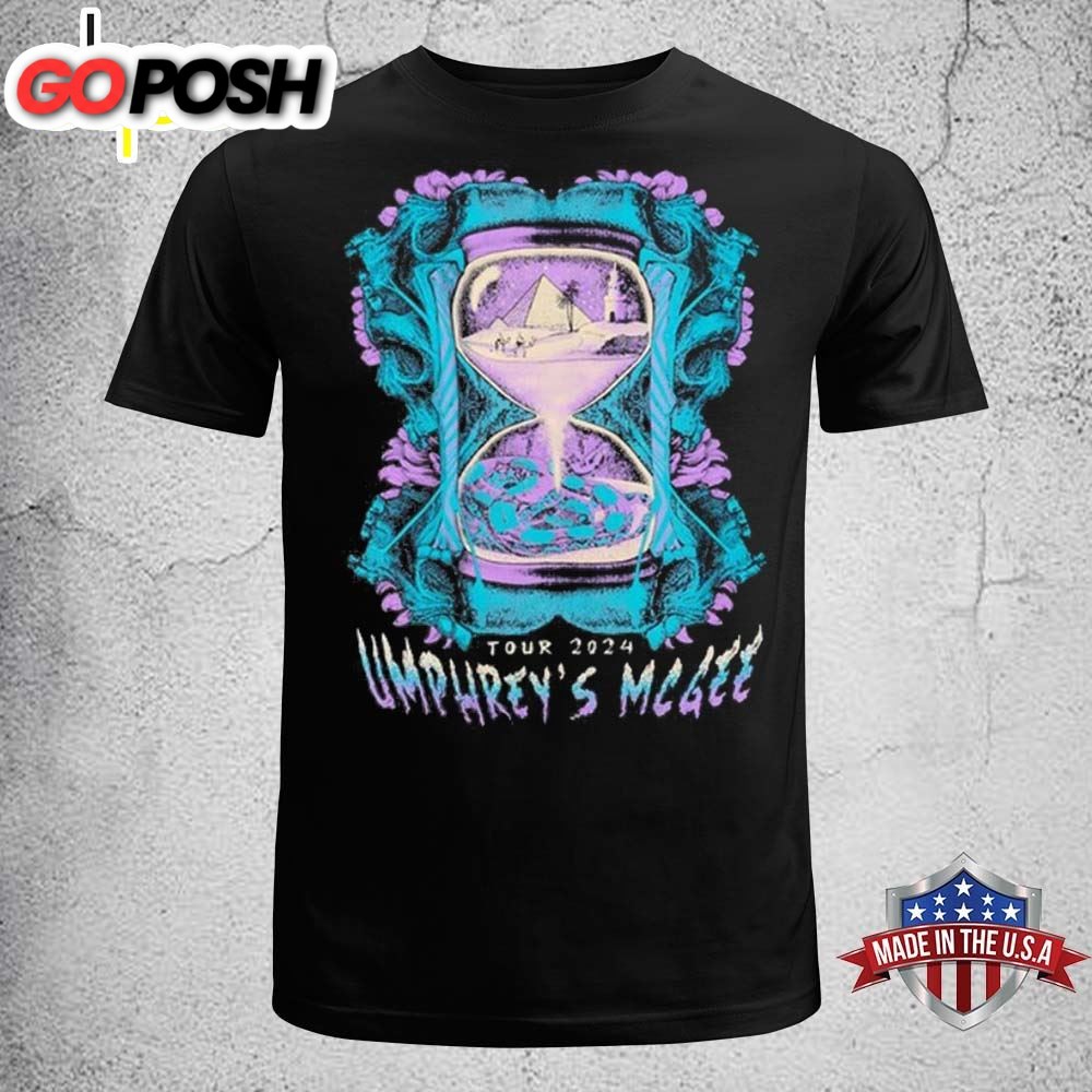 Umphreys McGee Pyramid Hourglass 2025 Tour T Shirt
