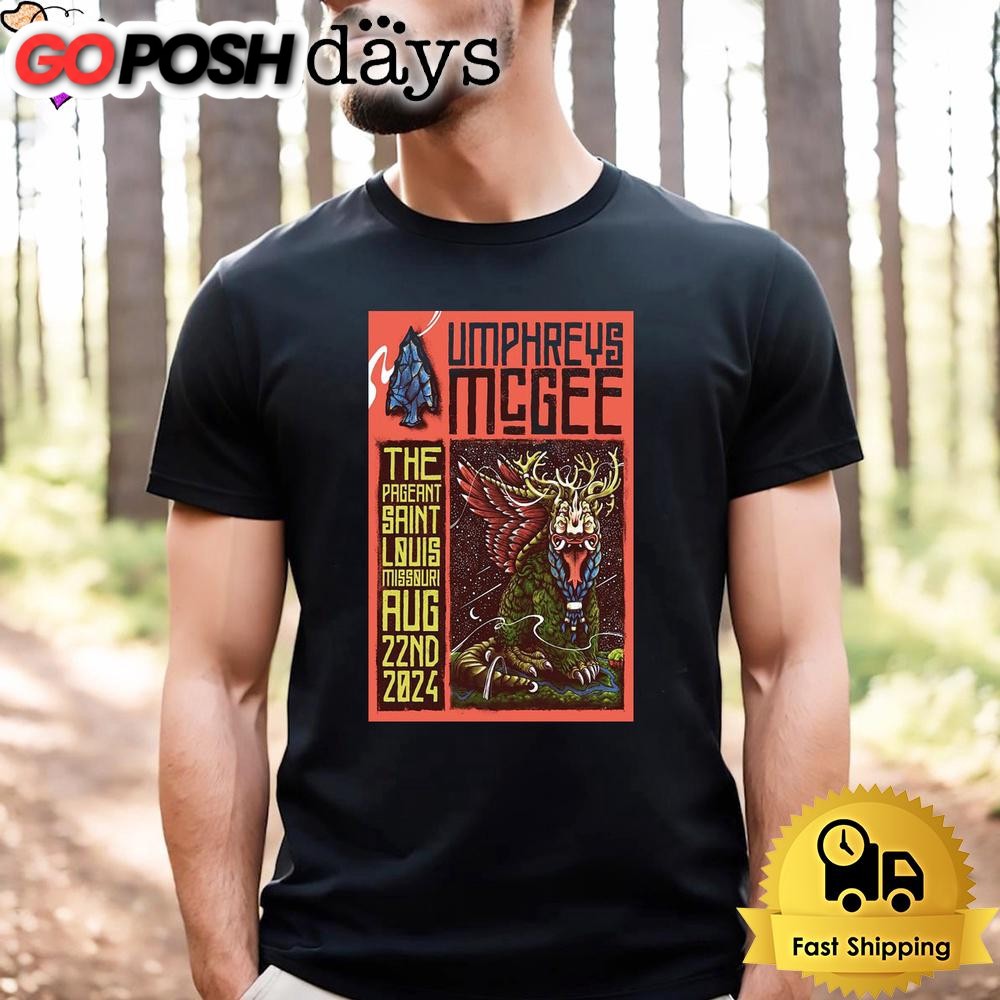 Umphrey’s McGee Show On August 22 2024 At The Pageant In St Louis MO Unisex T-Shirt