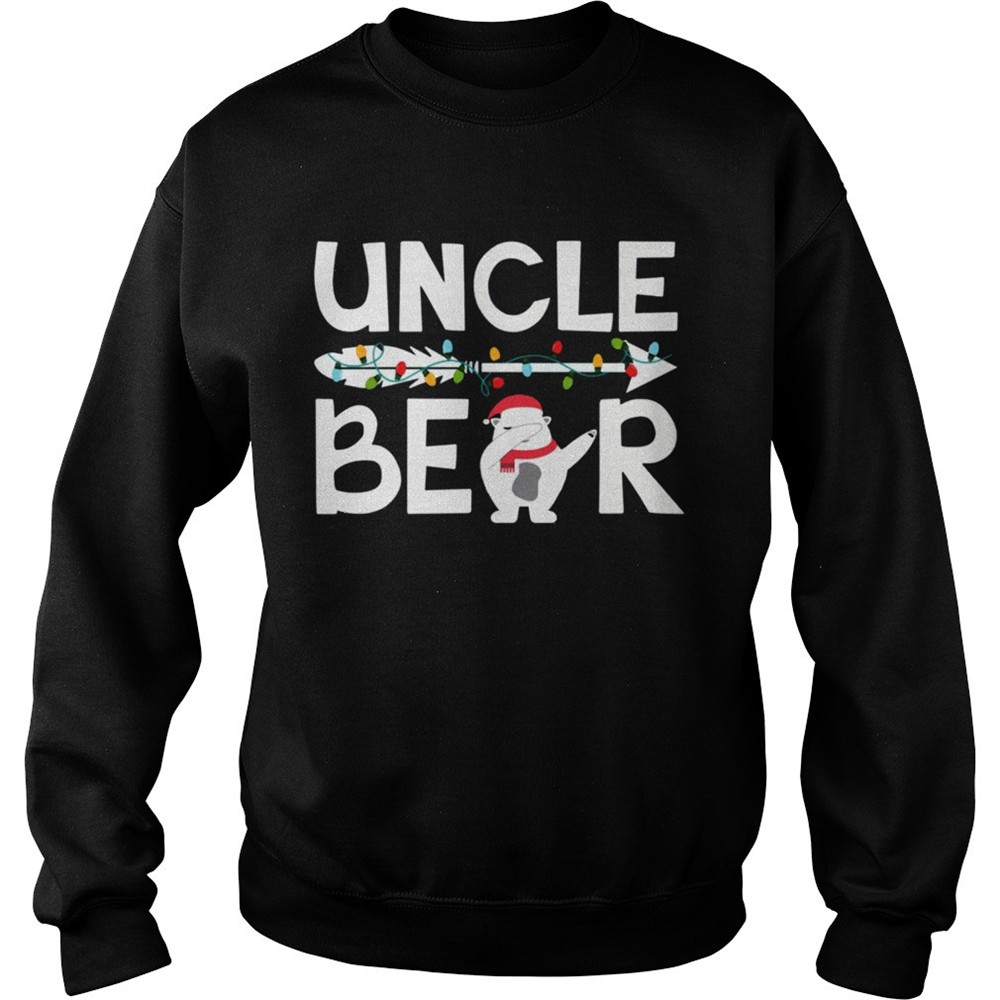 Uncle bear snowman christmas shirt