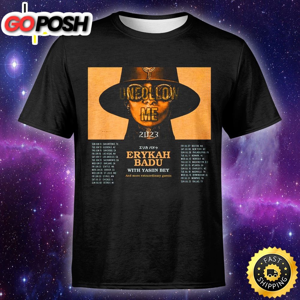 Unfollow Me Tour 2025 Downtown Atlanta, Ga Unisex T-Shirt