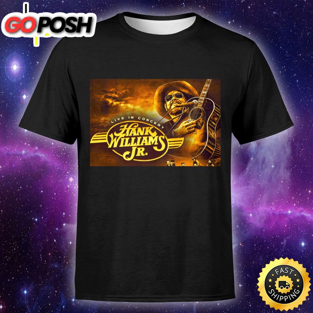 Unforgettable Hank Williams Jr. Returns To Boise 10 Years Later Unisex T-Shirt