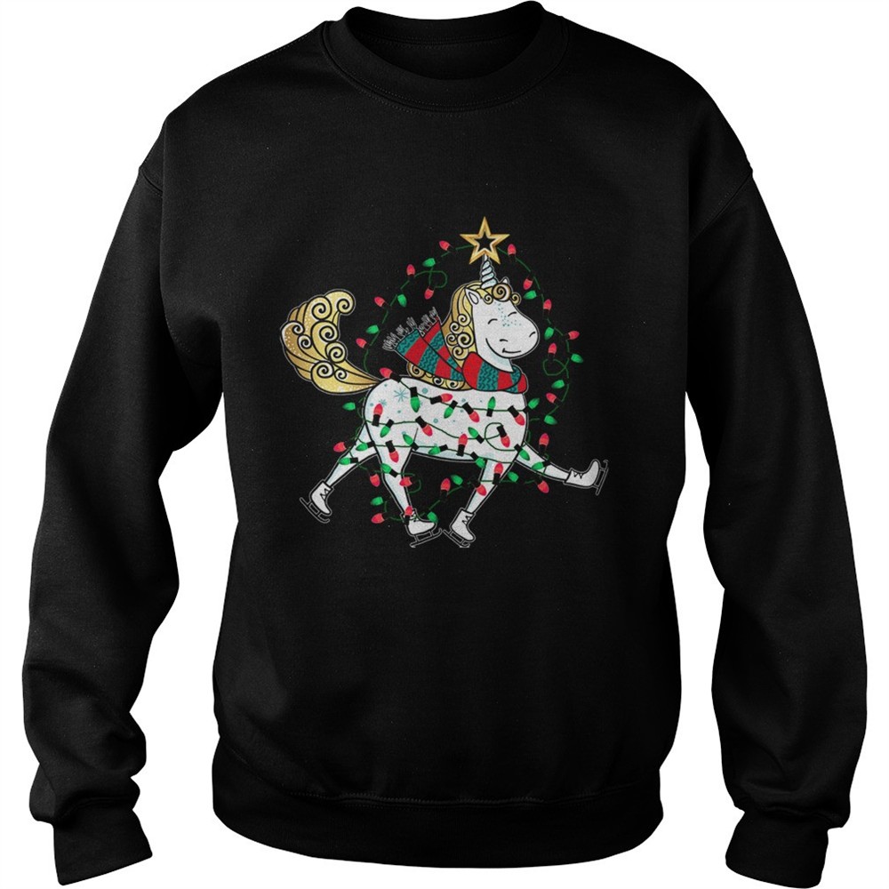 Unicorn Christmas Funny Unicorn Xmas TShirt