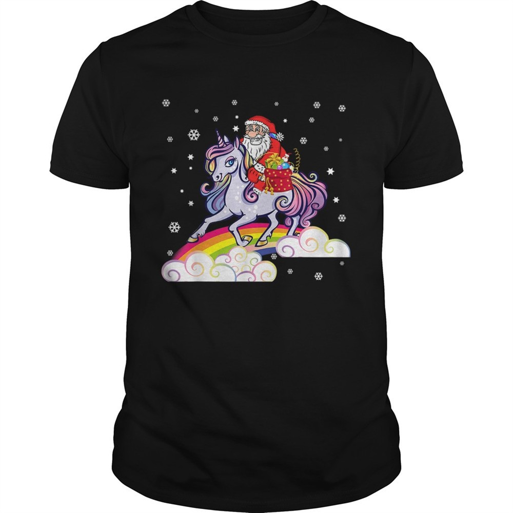 unicorn-christmas-shirt-girls-santa-kids-women-gifts-xmas-tshirt-ijb3k8je Unicorn Christmas Shirt Girls Santa Kids Women Gifts Xmas TShirt