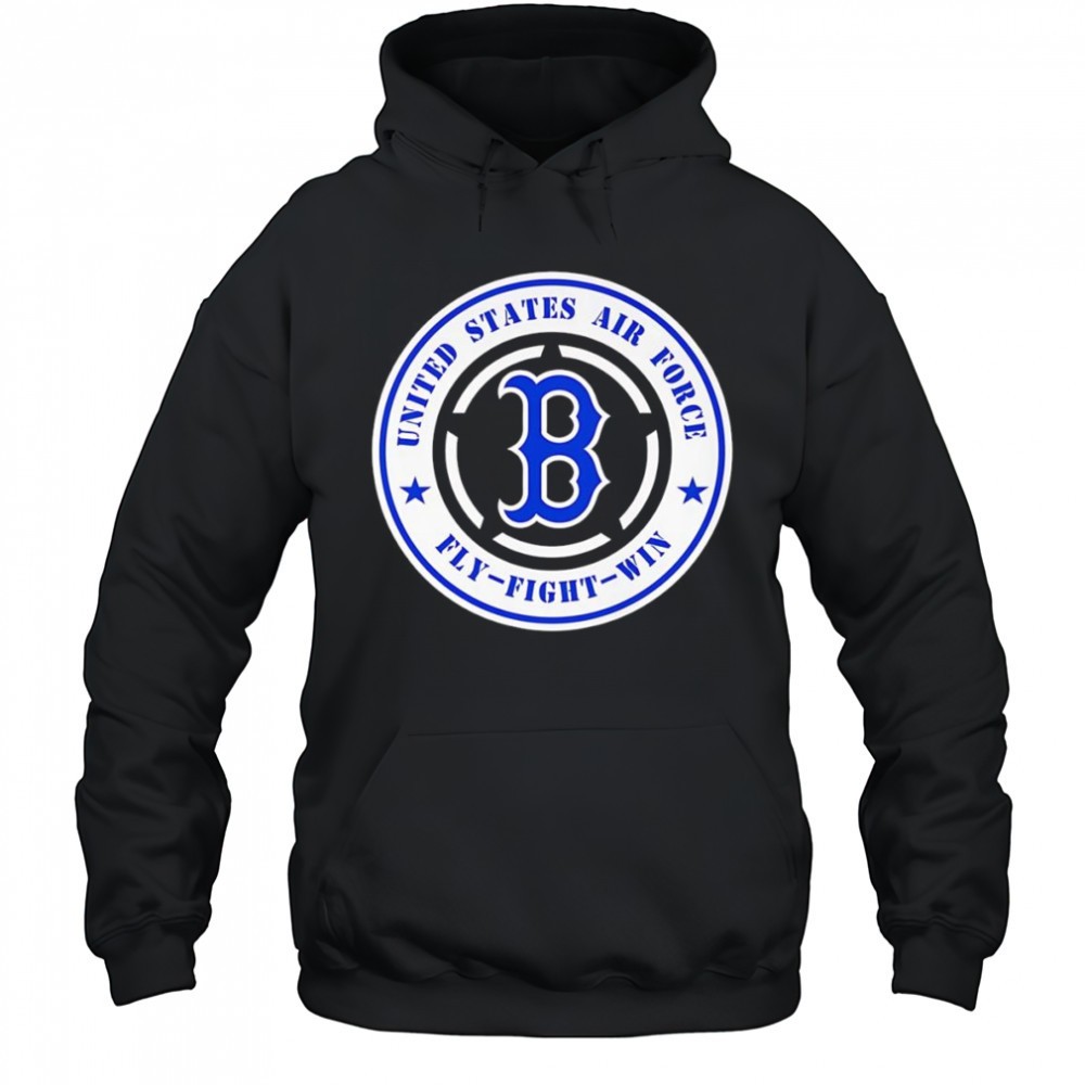 United States Air Force fly-fight-win Boston Red Sox shirt