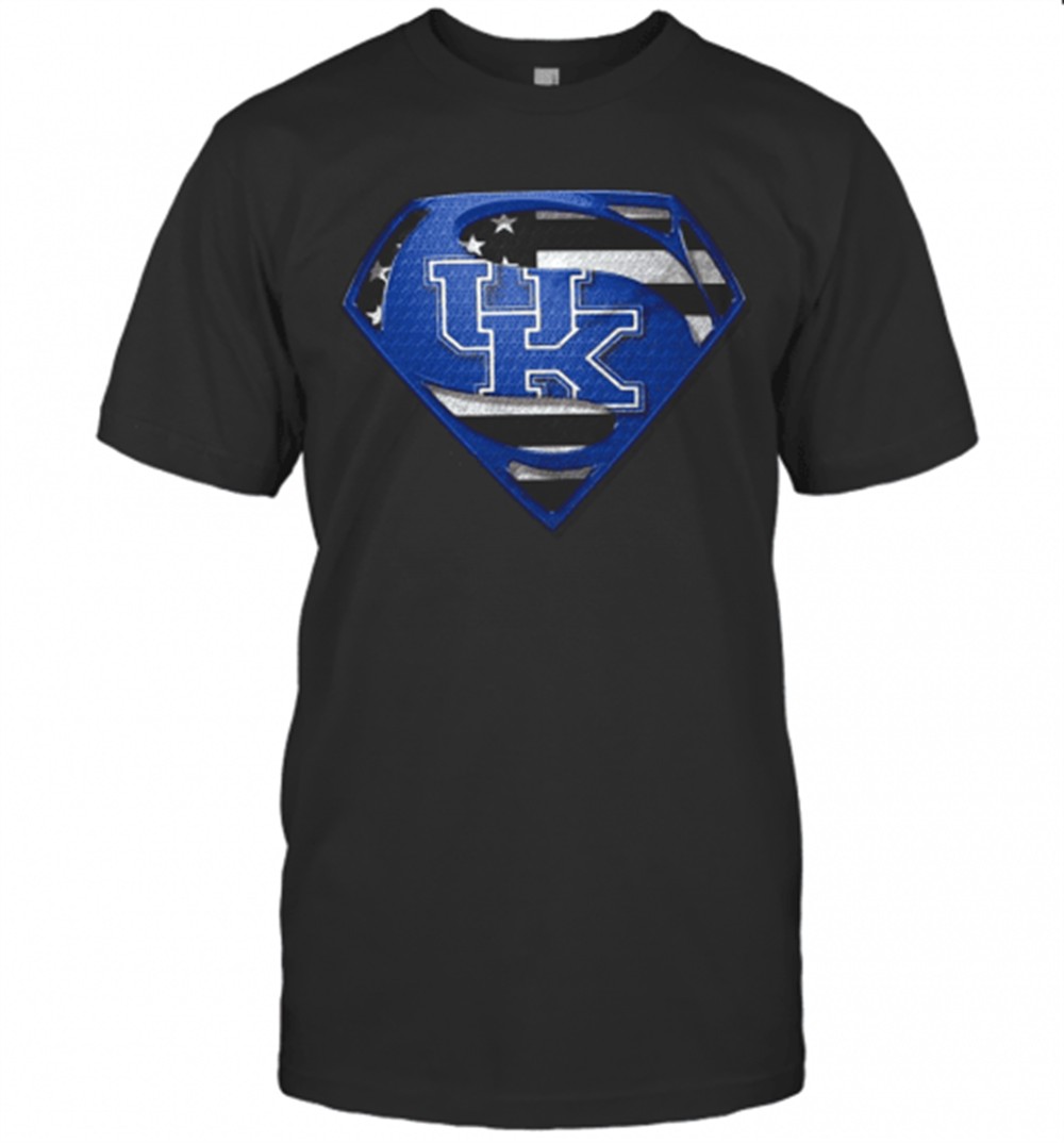 university-of-kentucky-superman-t-shirt-w5ql5uhc University Of Kentucky Superman T-Shirt