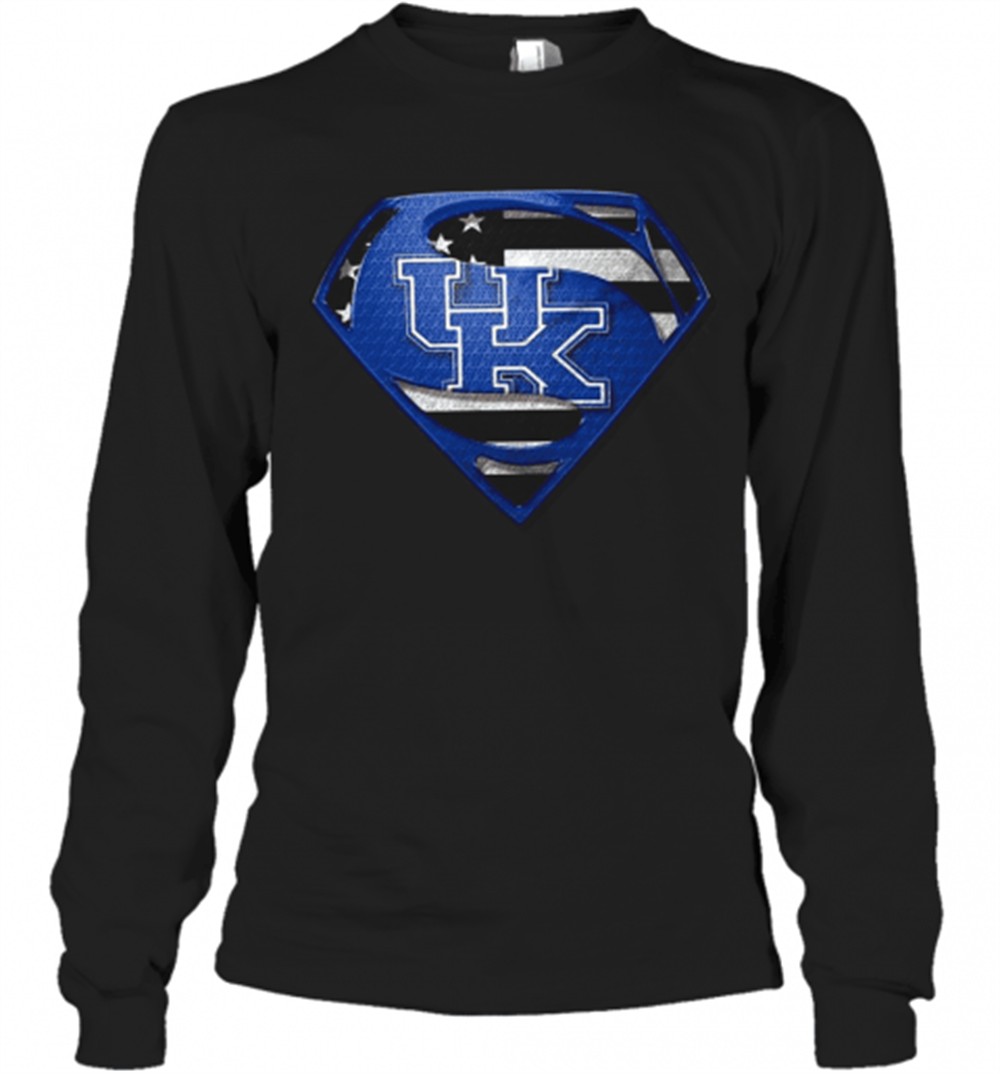 university-of-kentucky-superman-t-shirt-w5ql5uhc University Of Kentucky Superman T-Shirt