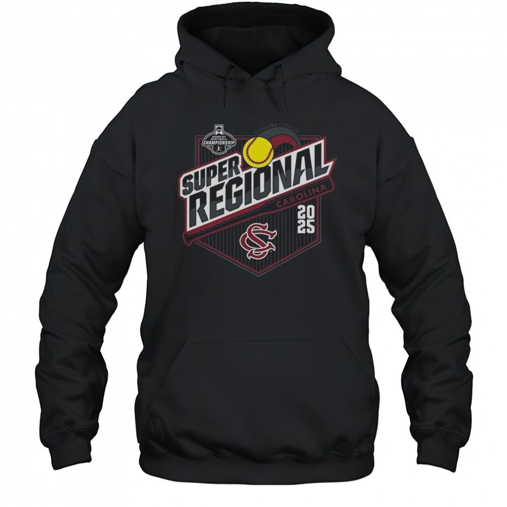 University Of South Carolina Softball 2025 Super Regionals T-Shirt