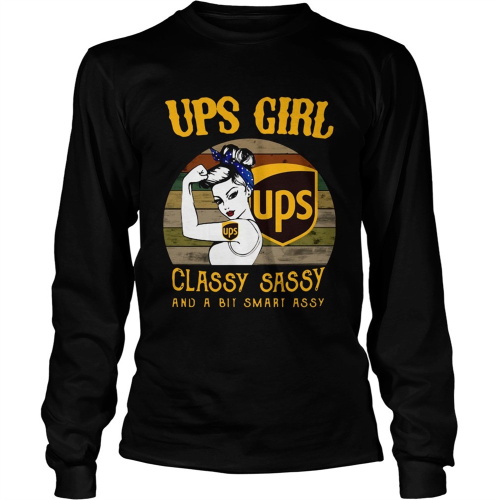 ups-girl-classy-sassy-and-a-bit-smart-assy-vintage-shirt-snc1lg0e UPS Girl Classy Sassy And A Bit Smart Assy Vintage shirt