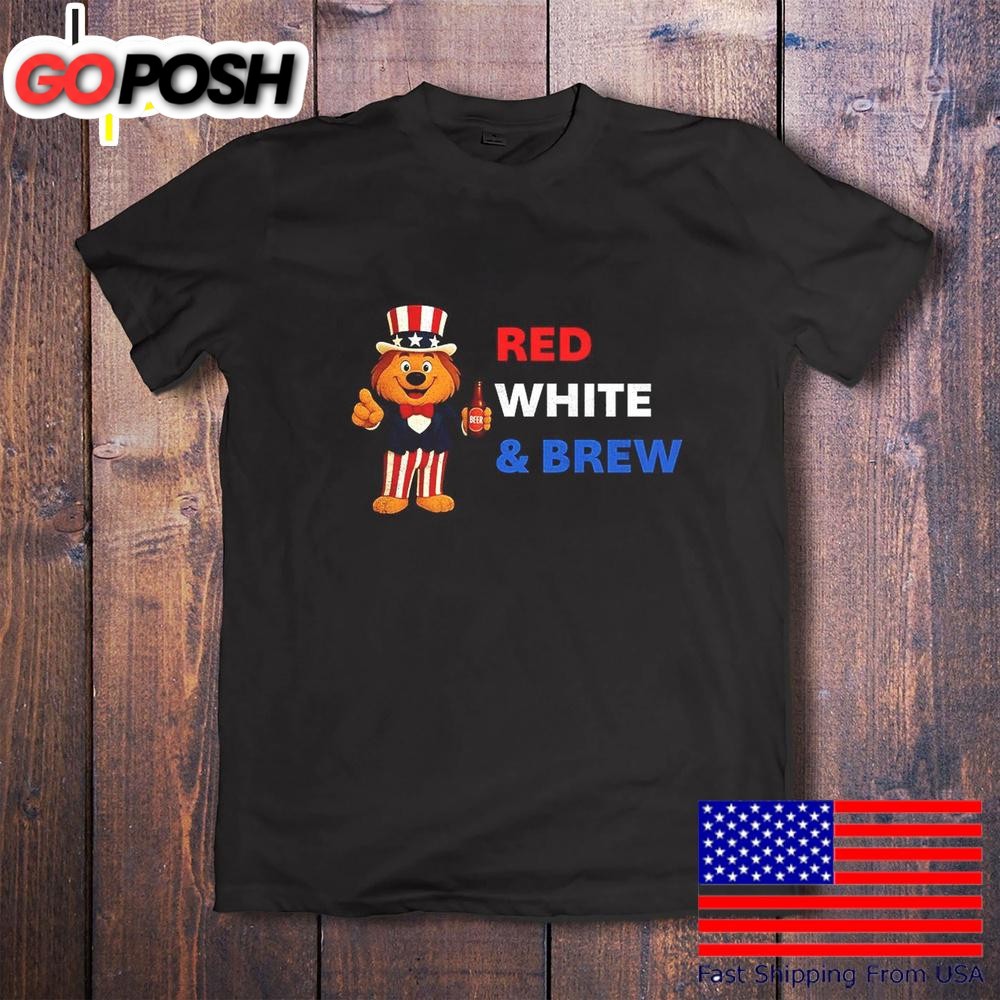 Usa Red White And Brew T-Shirt