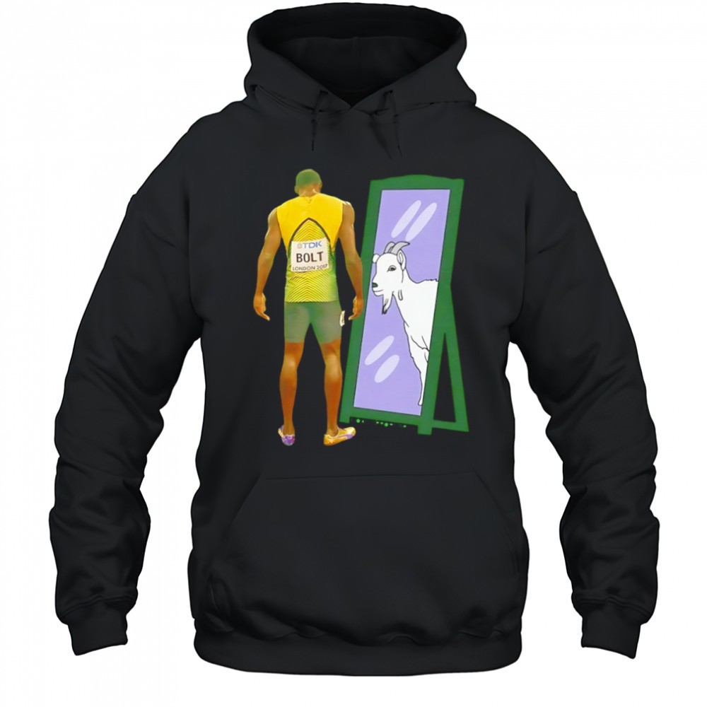 Usain Bolt London 2017 Athlete mirror Goat shirt