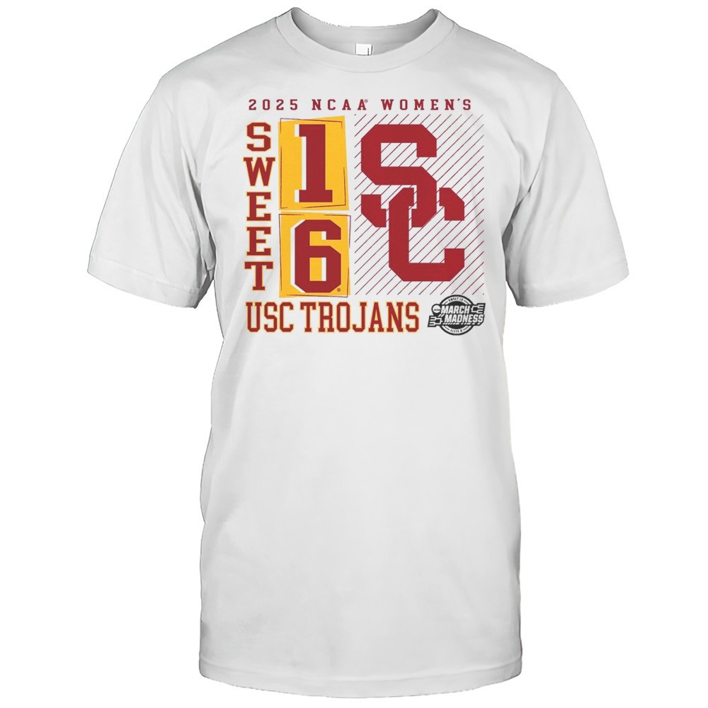 usc-trojans-ncaa-womens-basketball-tournament-march-madness-sweet-16-elite-8-no-yi2b4pkl USC Trojans NCAA Womens Basketball Tournament March Madness Sweet 16 Elite 8 No Look Pass 2025 Logo T-shirt