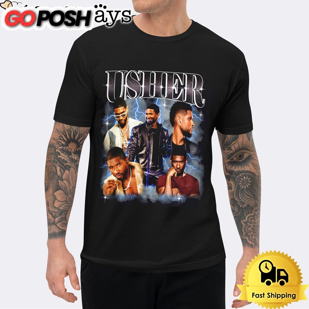 Usher Coming Home Tour Unisex T-Shirt