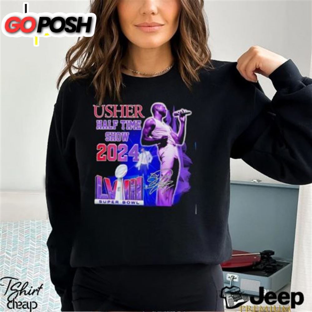 Usher Half Time Show 2025 Super Bowl Lviii Signature Shirt