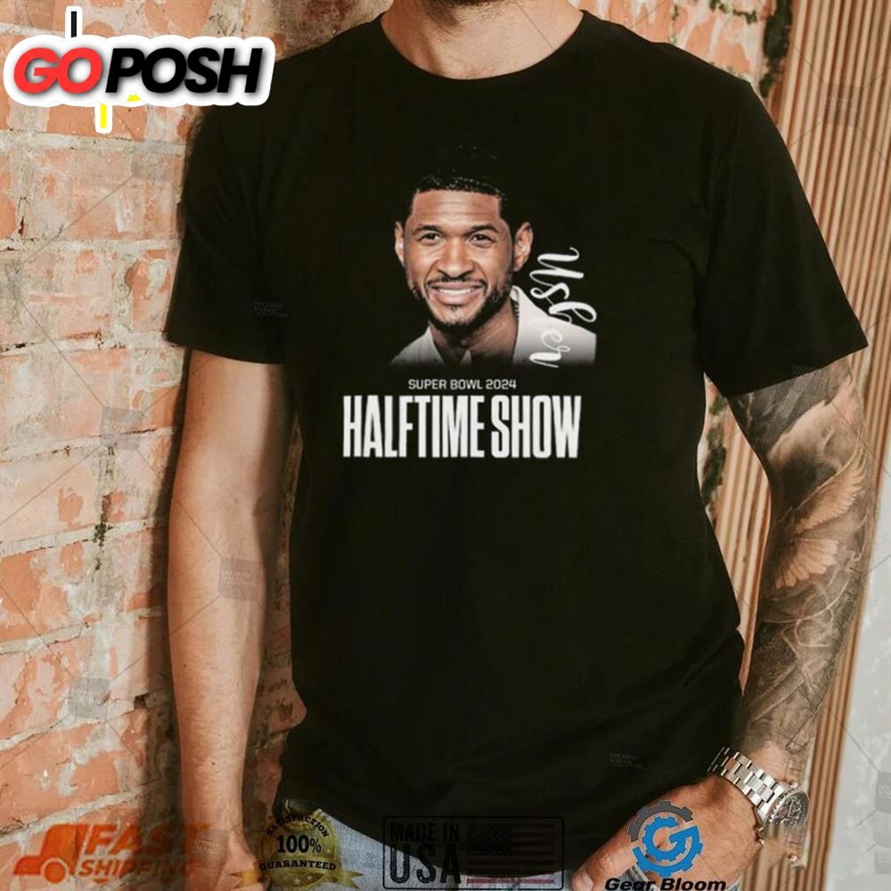 Usher Halftime Show Super Bowl Lviii 2025 T Shirt