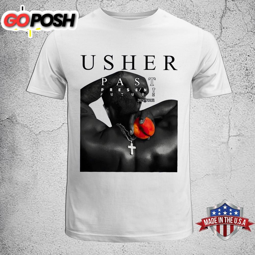 Usher Past Present Future 2025 Tour Unisex T-Shirt