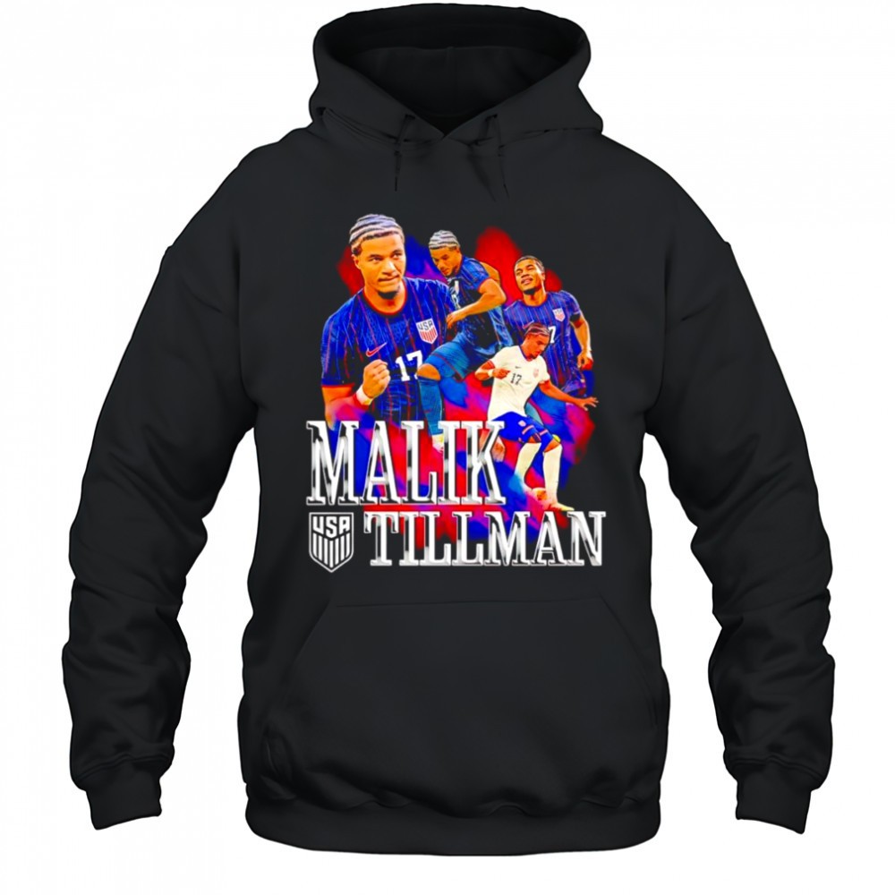 USMNT Malik Tillman graphic shirt