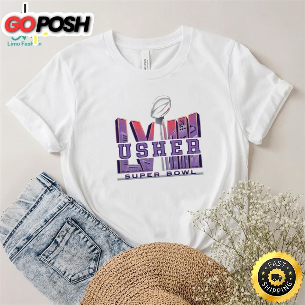 Ussher Super Bowl Lviii 2025 Halftime Show Shirt