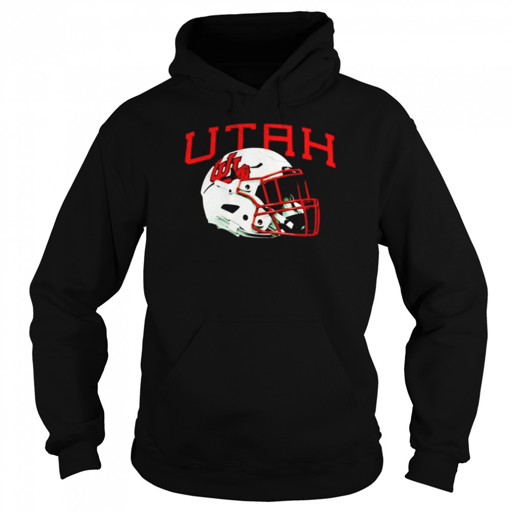 Utah Football Rose helmet shirt